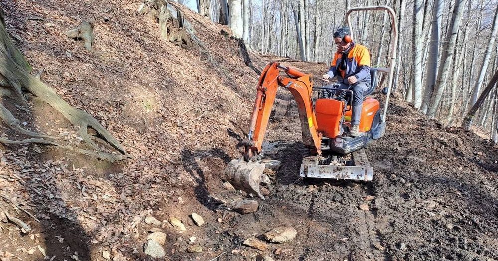 Monte Fenera, sistemato il sentiero tagliafuoco 765 tra Bertagnina e Castagnola