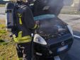 Principio di incendio a Borgo Vercelli, intervento dei Vigili del Fuoco