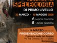 A Borgosesia la presentazione del l' "11° Corso di Speleologia di Primo Livello"