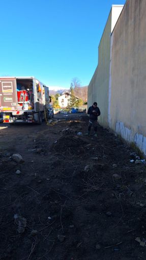 Quarona, partiti i lavori di consolidamento al cimitero del capoluogo: due interventi per mettere in sicurezza l’ala sinistra