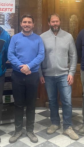 Francesco Pietrasanta con l'assessore Alex Rotta Francesco Pietrasanta con l'assessore Alex Rotta