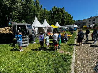 Fondazione Marazzato presente a "La Fattoria in Città" con mezzi d'epoca e realtà virtuale Fondazione Marazzato presente a "La Fattoria in Città" con mezzi d'epoca e realtà virtuale