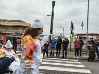 Il passaggio della fiaccola olimpica a Vercelli negli scatti di Ciro Simoni FOTO