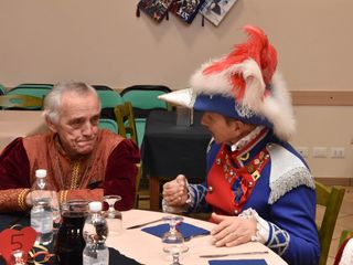 Maschere anche dalla Valsesia al carnevale del Thes a Biella