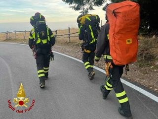 Dal Nord/Ovest, Mottarone: maxi addestramento dei Vigili del Fuoco tra rocce e soccorsi in quota FOTO