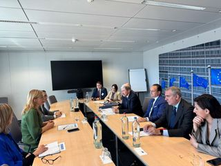 UE, i presidenti Cirio e Bucci in missione istituzionale a Bruxelles: “Liguria e Piemonte unite per rafforzare il ruolo delle regioni in Europa” UE, i presidenti Cirio e Bucci in missione istituzionale a Bruxelles: “Liguria e Piemonte unite per rafforzare il ruolo delle regioni in Europa”