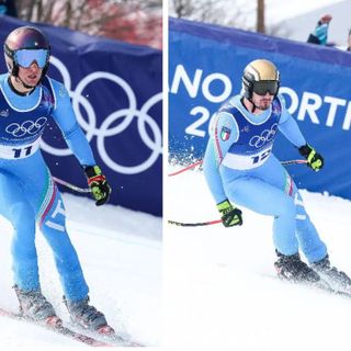 A Milano-Cortina argento Franzoni e bronzo Paris, prime medaglie Italia in discesa