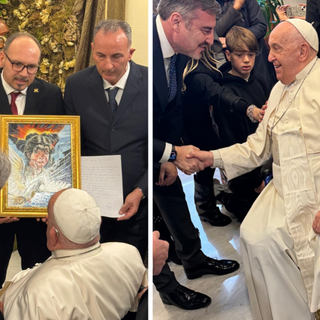 Gli ultimi festeggiamenti di Papa Francesco, le immagini dei compleanni 2023 e 2024 - Foto e video di Salvatore Rega.