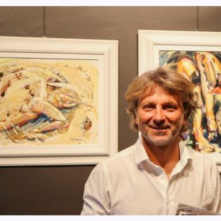 Dalla Liguria alla Sicilia: Rudy Mascheretti, il "pittore dei due mondi " alla conquista dell'isola del grande Guttuso