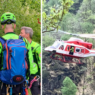 Valsessera, recuperato l'uomo caduto nel torrente: l'operazione dei Vigili del Fuoco