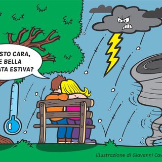 Estate valsesiana 2025: romantici sotto la grandine  - Illustrazione di Giovanni Cavallo