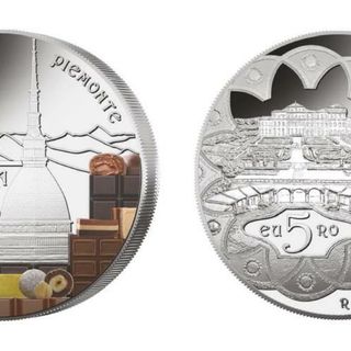 Barolo e Cioccolato del Piemonte nella nuova moneta della Zecca dello Stato FOTO e VIDEO