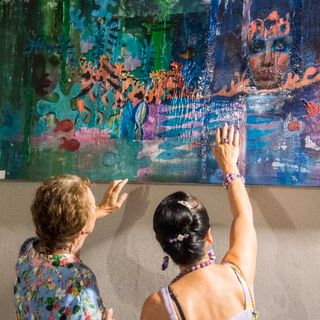 Cate Maggia e Silvia Cerioli in mostra a Ghemme