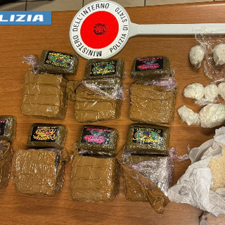 Da Torino: Cocaina e hashish nascosti tra i fazzoletti e il vino, due arresti [VIDEO]