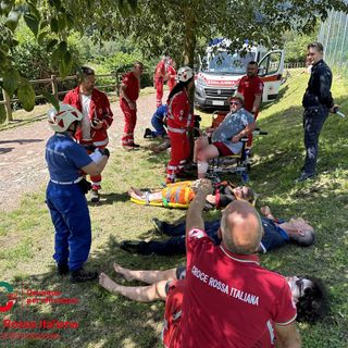 Roccapietra: tre giorni di esercitazione con la Croce Rossa Piemonte