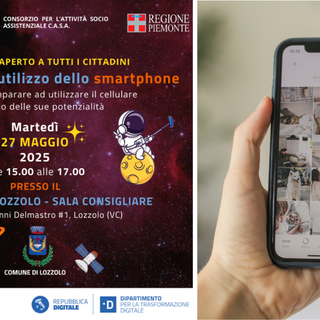 Lozzolo, torna il corso per imparare a usare lo smartphone: appuntamento il 27 maggio.