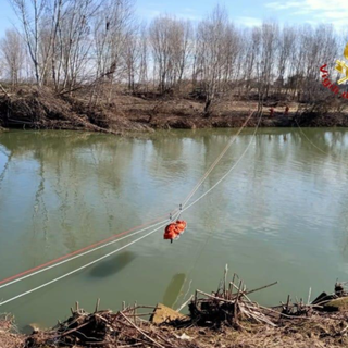 Disperso nel fiume, ore d'angoscia a Quarona
