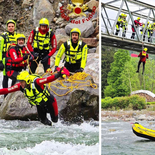 Varallo, Vigili del Fuoco e formazione continua: nuove abilitazioni in ambito acquatico