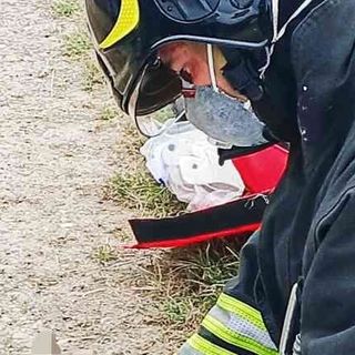 Dal Nord Ovest – A fuoco auto dopo l'incidente