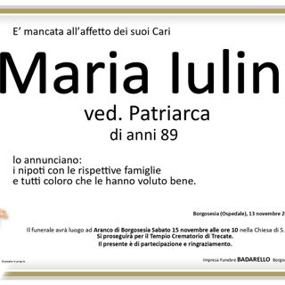 Maria Iulini
