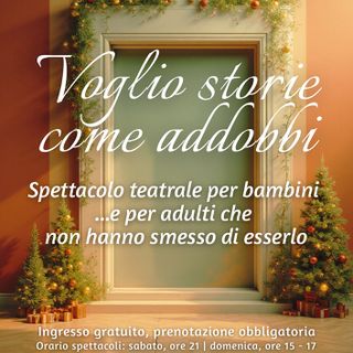 Compagnia Teatrando in trasferta a Varallo: "Voglio storie come addobbi"