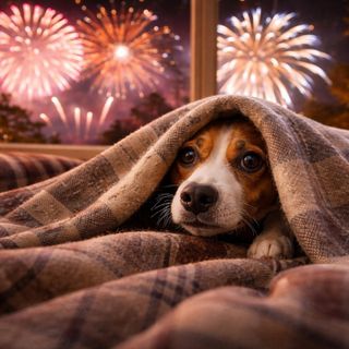 Festeggiamo Capodanno senza botti, mostriamo rispetto per i nostri amici a 4 zampe