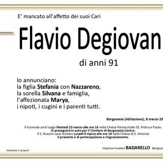 Flavio Degiovanni