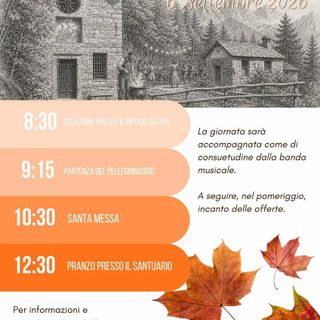 A Boccioleto la Madonna di Settembre tra pellegrinaggio, Messa e pranzo al santuario