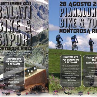 Campetti MTB, Yoga Alpino e Sapori d’Alta Quota: eventi per tutta la famiglia ai piedi del Monte Rosa