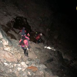 Sul Visolotto, a Pontechianale, tre alpinisti portati in salvo dal Soccorso Alpino nella notte