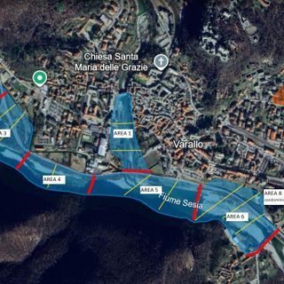 Esercitazione di Protezione Civile a Varallo Sesia per testare il modello di gestione in caso di allerta idraulica