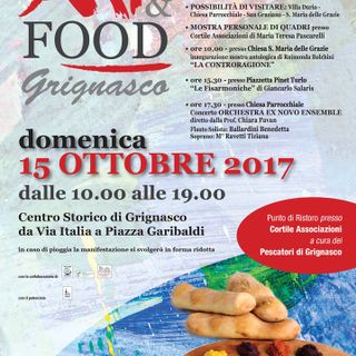 Grignasco: Tutto pronto per Art&amp;Food