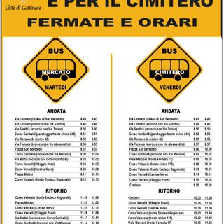 Gattinara, un servizio che avvicina la città: al via il bus navetta gratuito per mercato e Cimitero