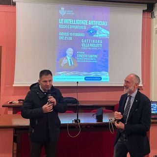 A Gattinara un incontro sulle intelligenze artificiali con Ernesto Santini: tra rischi, “allucinazioni” e scelte consapevoli