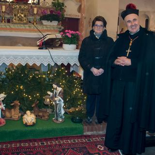 Pieve di Santa Maria di Naula: Messa di Natale e Presepe artistico