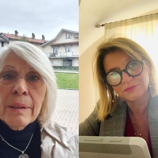 Eugenia Borzone (a sinistra) e Lorella Morino (a destra)