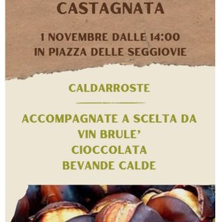 Rimasco, il 1° novembre castagnata in piazza con vin brulè e cioccolata calda