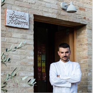 Cena a 4 mani al Corno Bianco di Alagna, chef Bruschetti affinacato al vincitore di Masterchef Simone Scipioni
