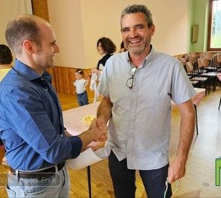 Il saluto di Valdilana al &quot;suo&quot; comandante Damiano Mastrangelo FOTO e VIDEO.