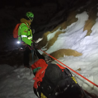 Bloccati per ore sul Monte Mars, coppia di giovani salvata nella notte dal Soccorso Alpino
