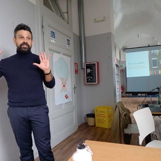 Utilizzo di Canva nel terzo incontro in Biblioteca a Grignasco