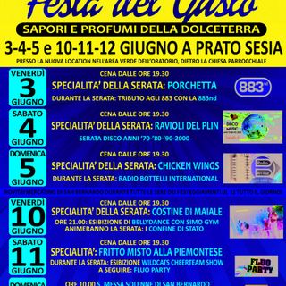 Festa del gusto a Prato Sesia con la Pro Loco