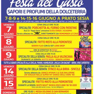 Prato Sesia: Arriva la Festa del Gusto