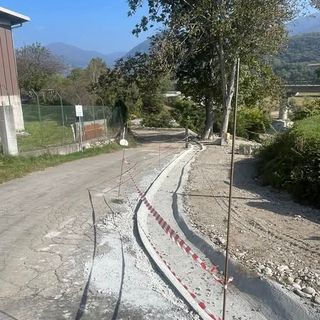 Doccio, quasi conclusi i lavori di consolidamento della strada per il Gabbio: investimento da 65mila euro