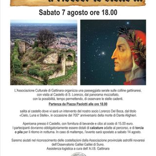 Gattinara: ...e quindi uscimmo a riveder le stelle...