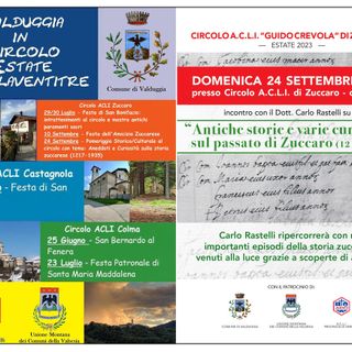Al Circolo ACLI &quot;Guido Crevola&quot; di Zuccaro proseguono gli eventi programmati nell'ambito di &quot;Valduggia in Circolo Duemilaventitre&quot;.
