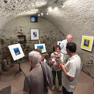 Profondo Indaco: a Guardabosone la mostra di Franco Pera