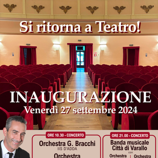 Varallo, rinnovato il Teatro civico: l'inaugurazione.