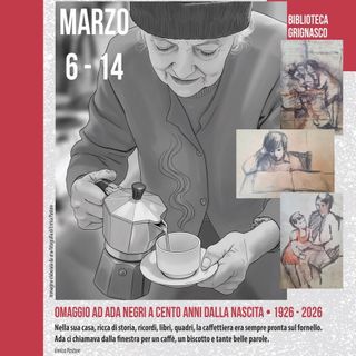 Grignasco celebra Ada Negri con “Un caffè con Ada”: mostra in biblioteca per il centenario della nascita