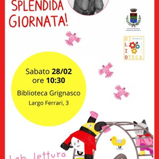Grignasco, una “mattinata splendida” in Biblioteca con Loredana Erbetta tra lettura animata e laboratorio